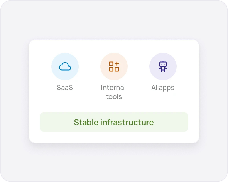 Modern infrastructure system design